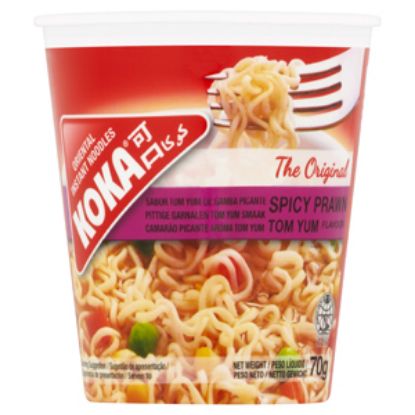 Picture of KOKA Pot Noodle Prawn Tom Yum  70g x12